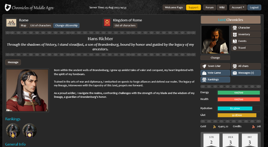 Chronicles of Middle Ages