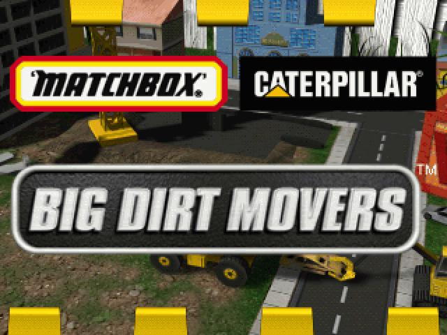 MatchBox Caterpillar Big Dirt Movers