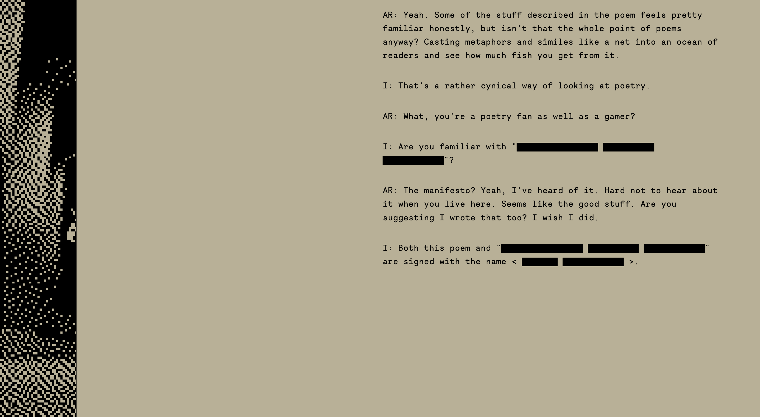 Portrait on Imagined Horizon