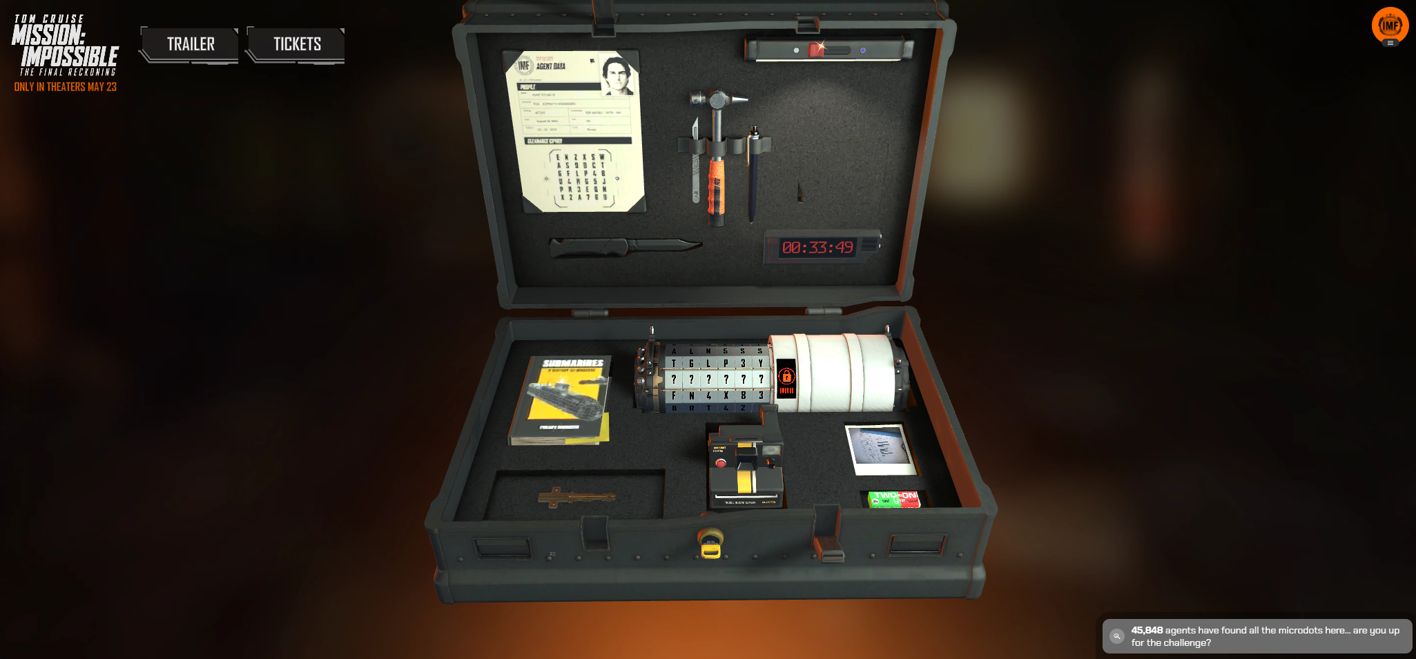 Mission Impossible Puzzle