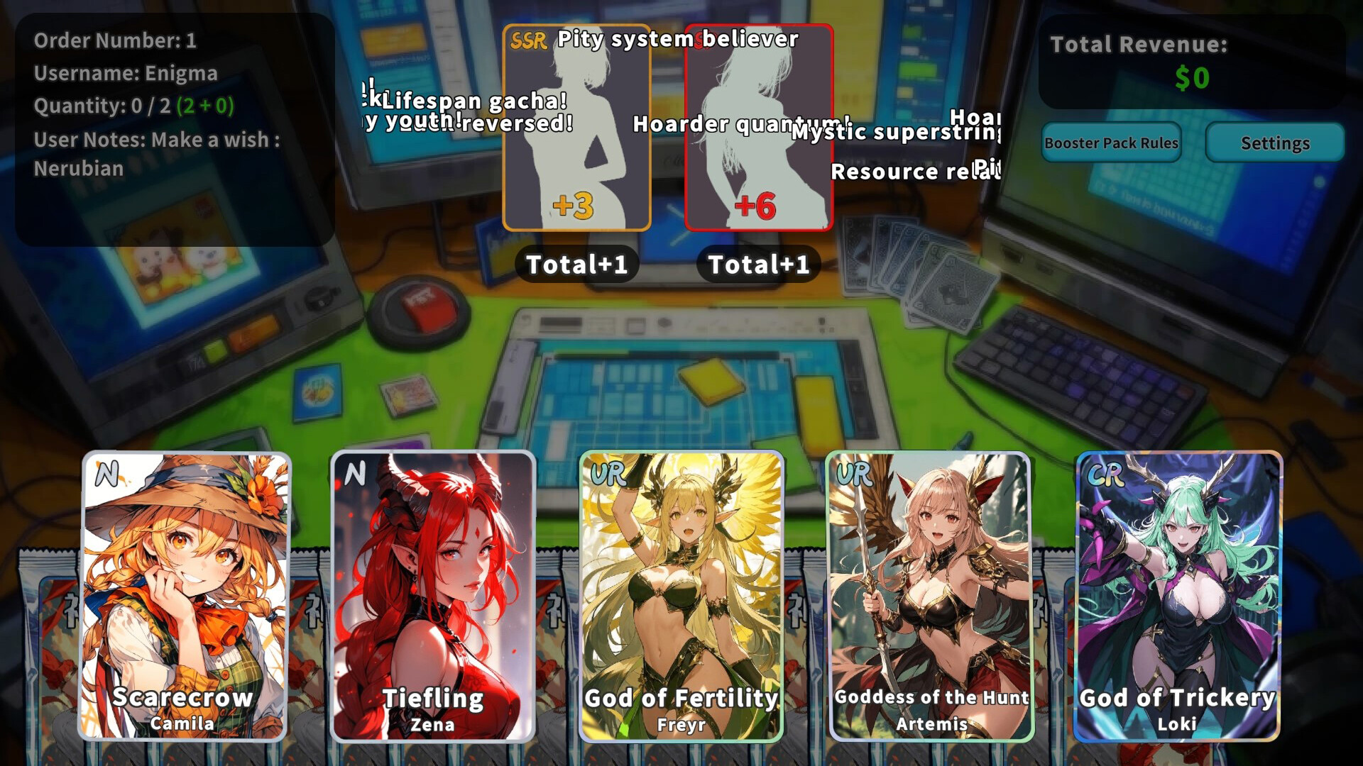 Card Streamer Simulator