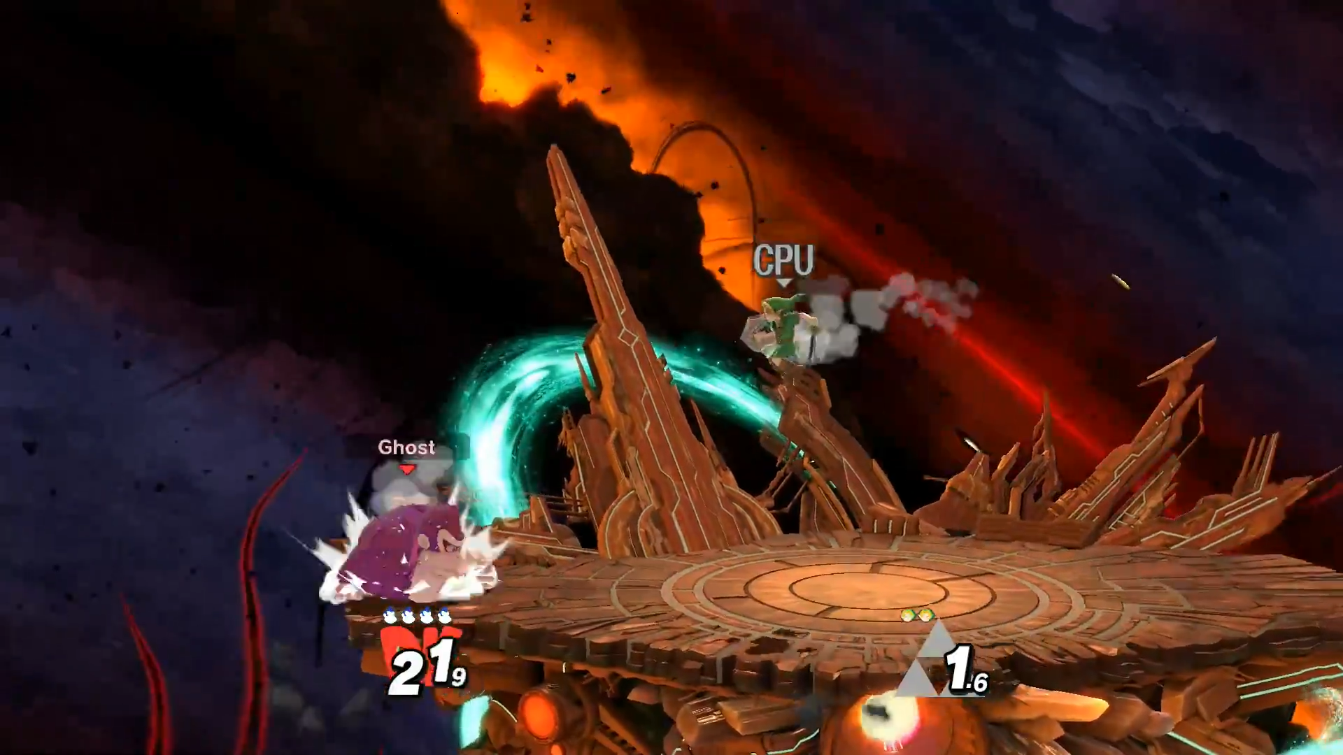 Super Smash Bros. Ultimate: Fall Damage
