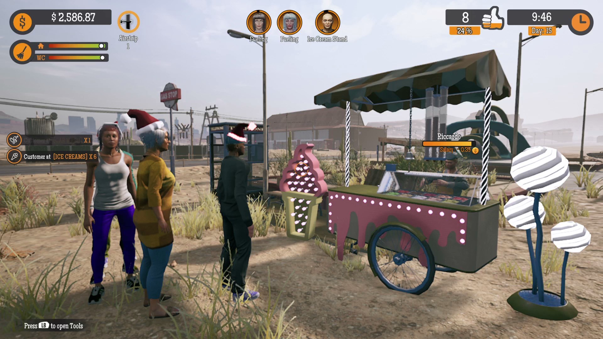 Gas Station Simulator, Airstrip DLC and Party Time DLC Bundle