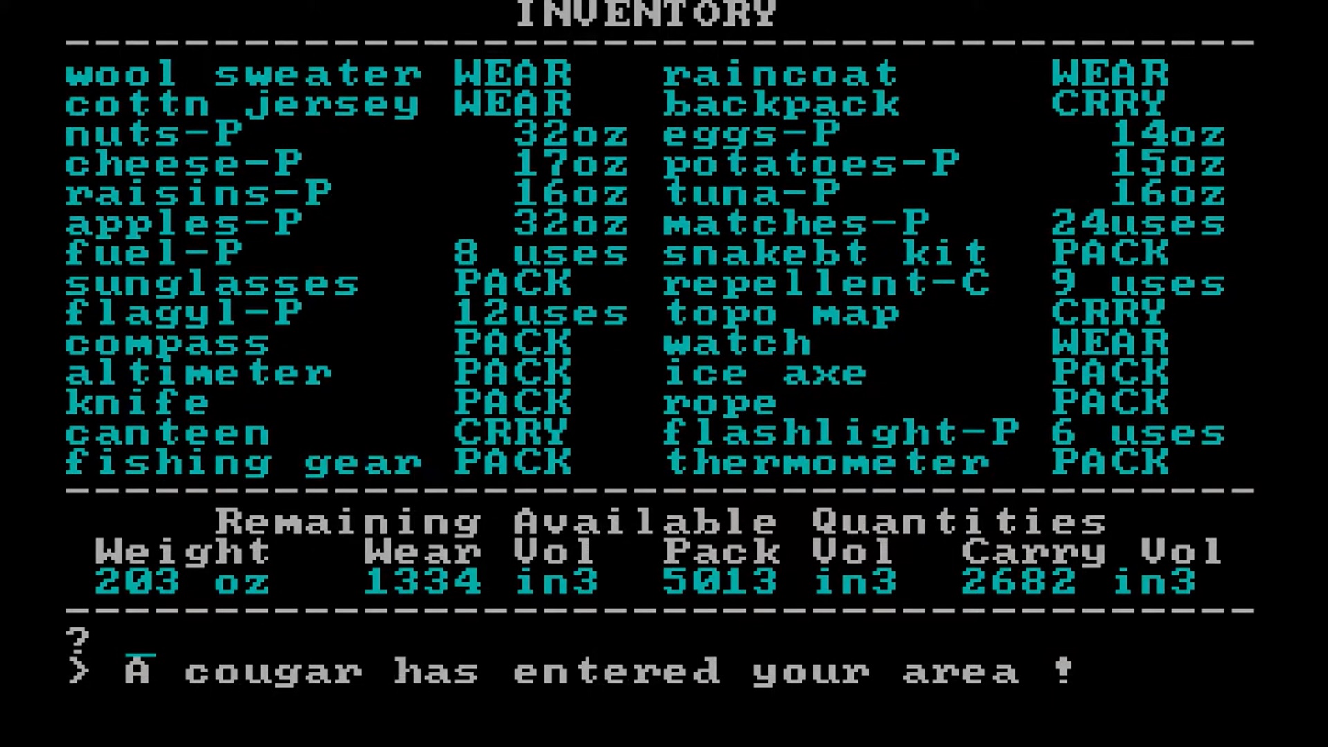 Wilderness: A Survival Adventure