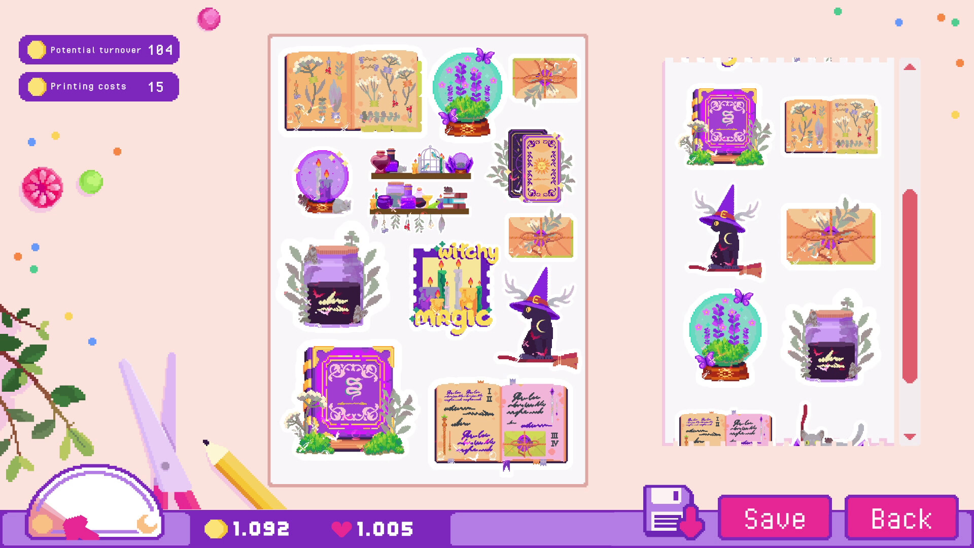 Sticky Business: Book of Shadows