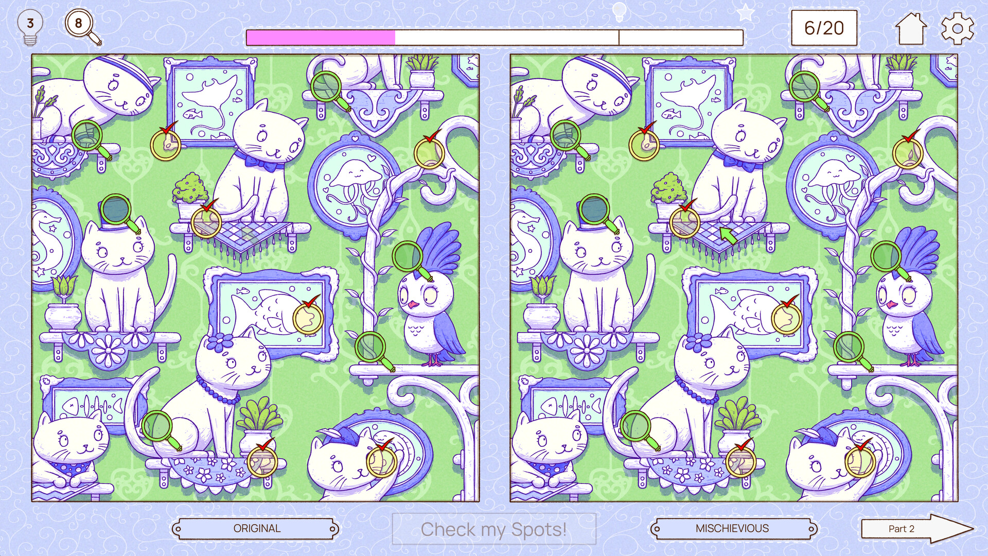 Deja View: A Spot the Difference Game