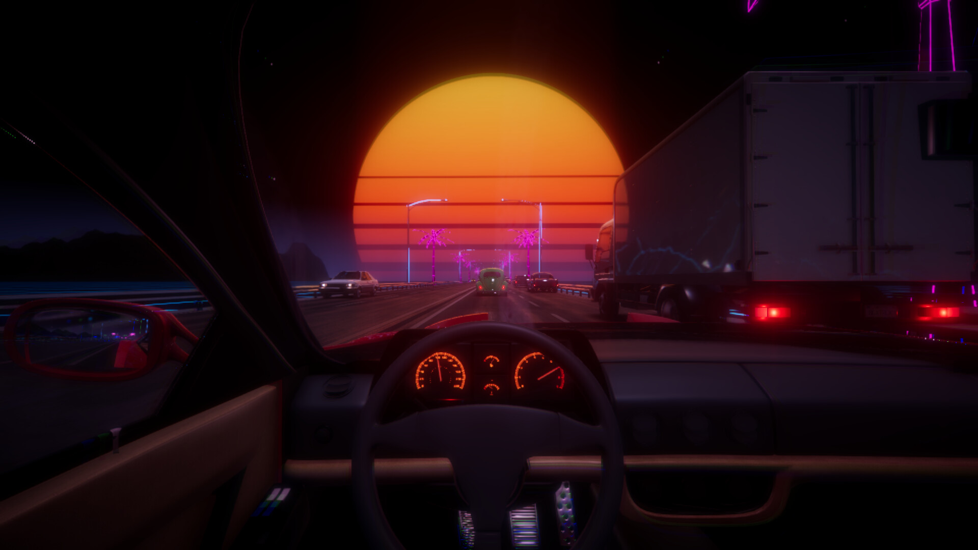 Synthwave Driver