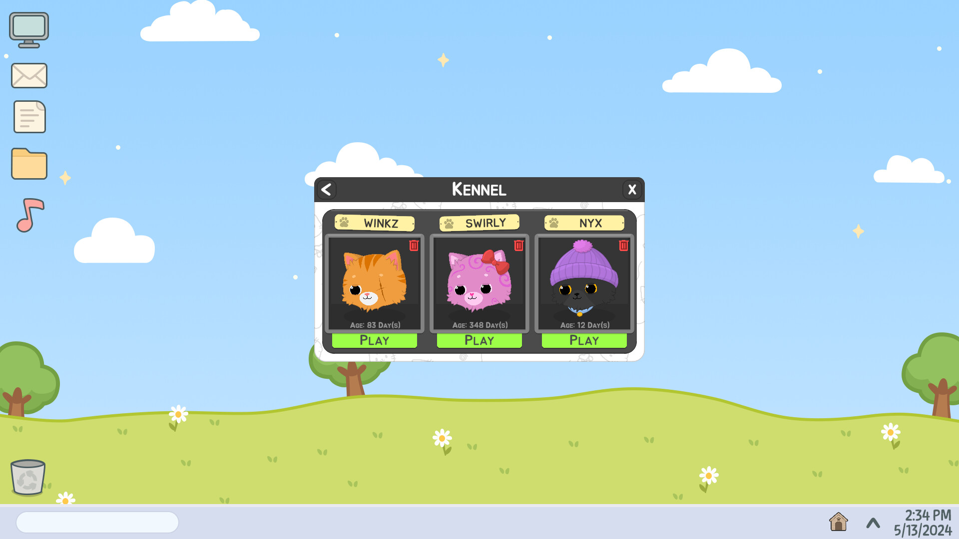 Digital Desktop Cats