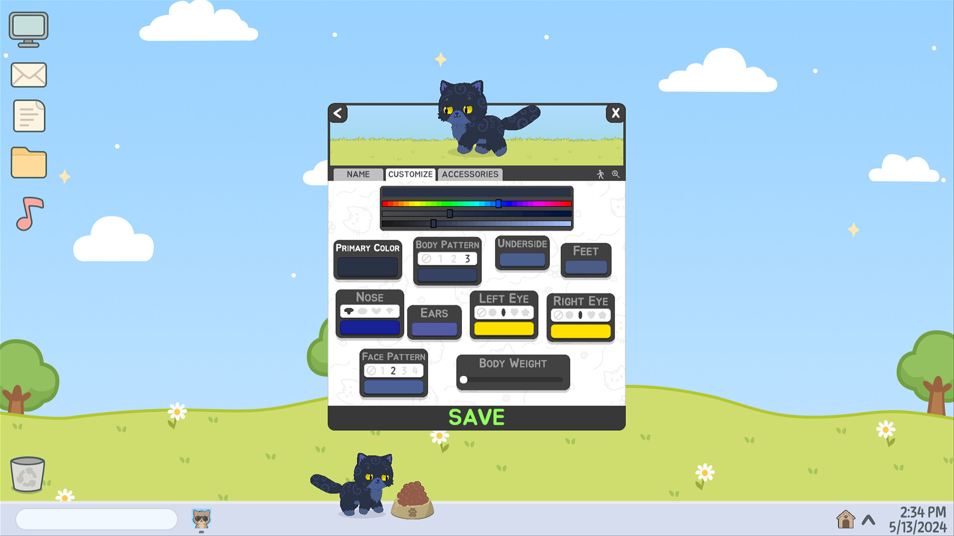 Digital Desktop Cats