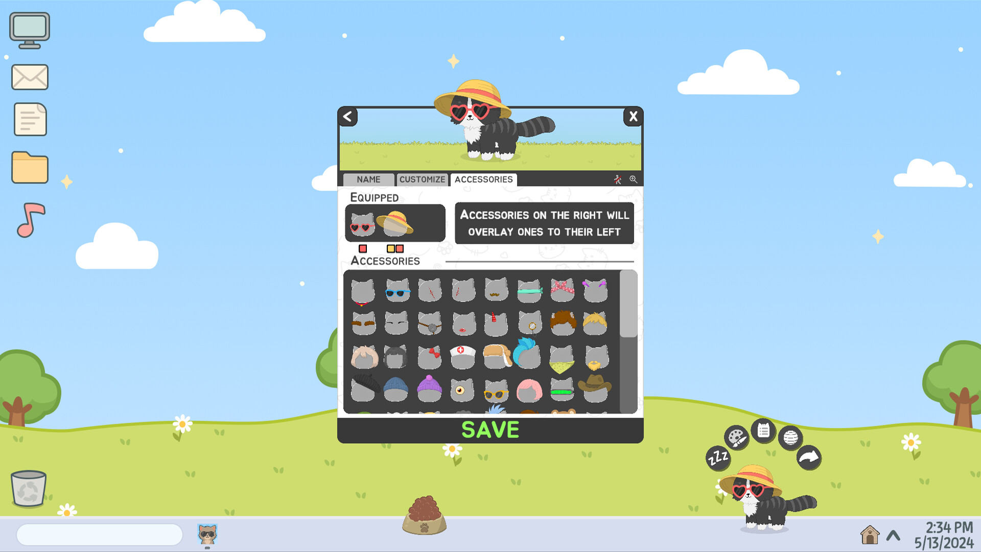 Digital Desktop Cats