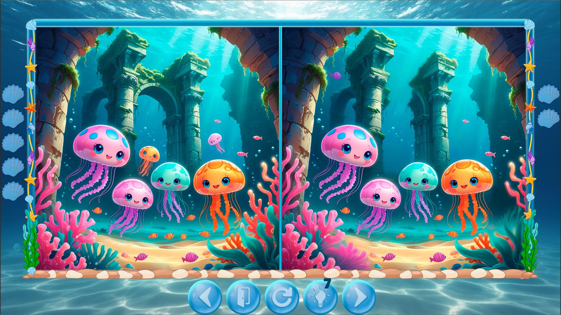 Seaquest Find the Difference