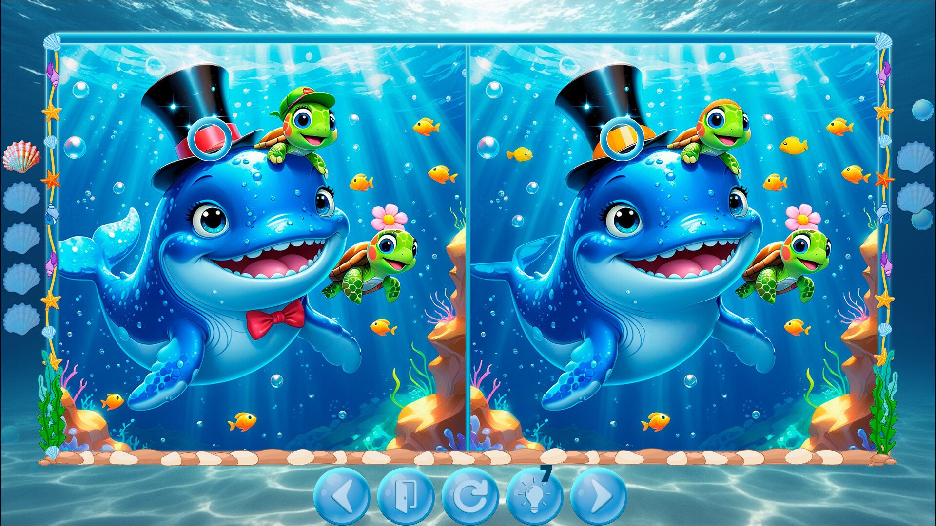 Seaquest Find the Difference