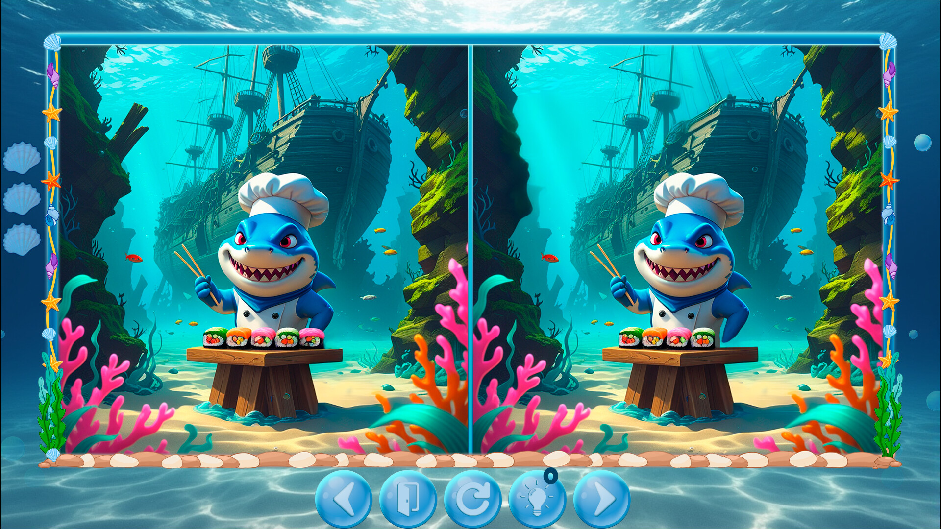 Seaquest Find the Difference