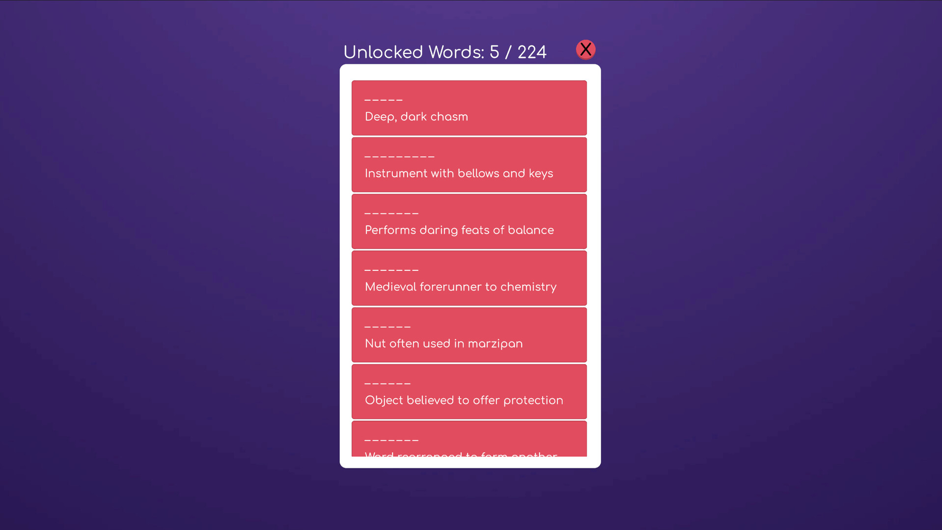 Leximorph: Word Merge Game