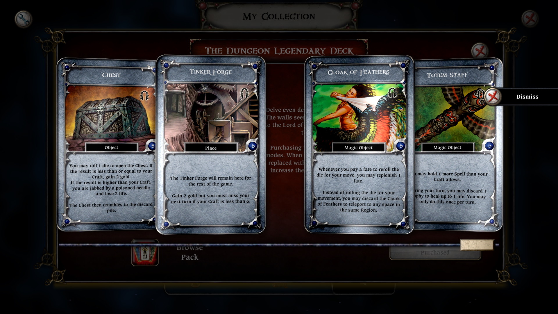 Talisman: The Dungeon Expansion – Legendary Deck