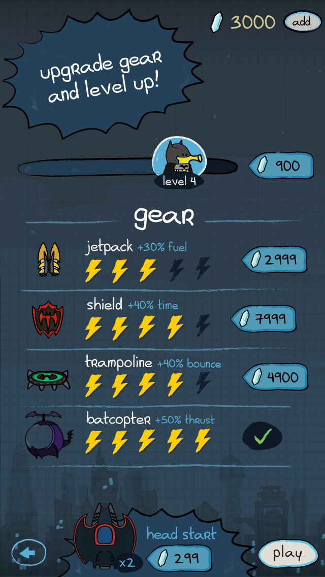 Doodle Jump DC Super Heroes