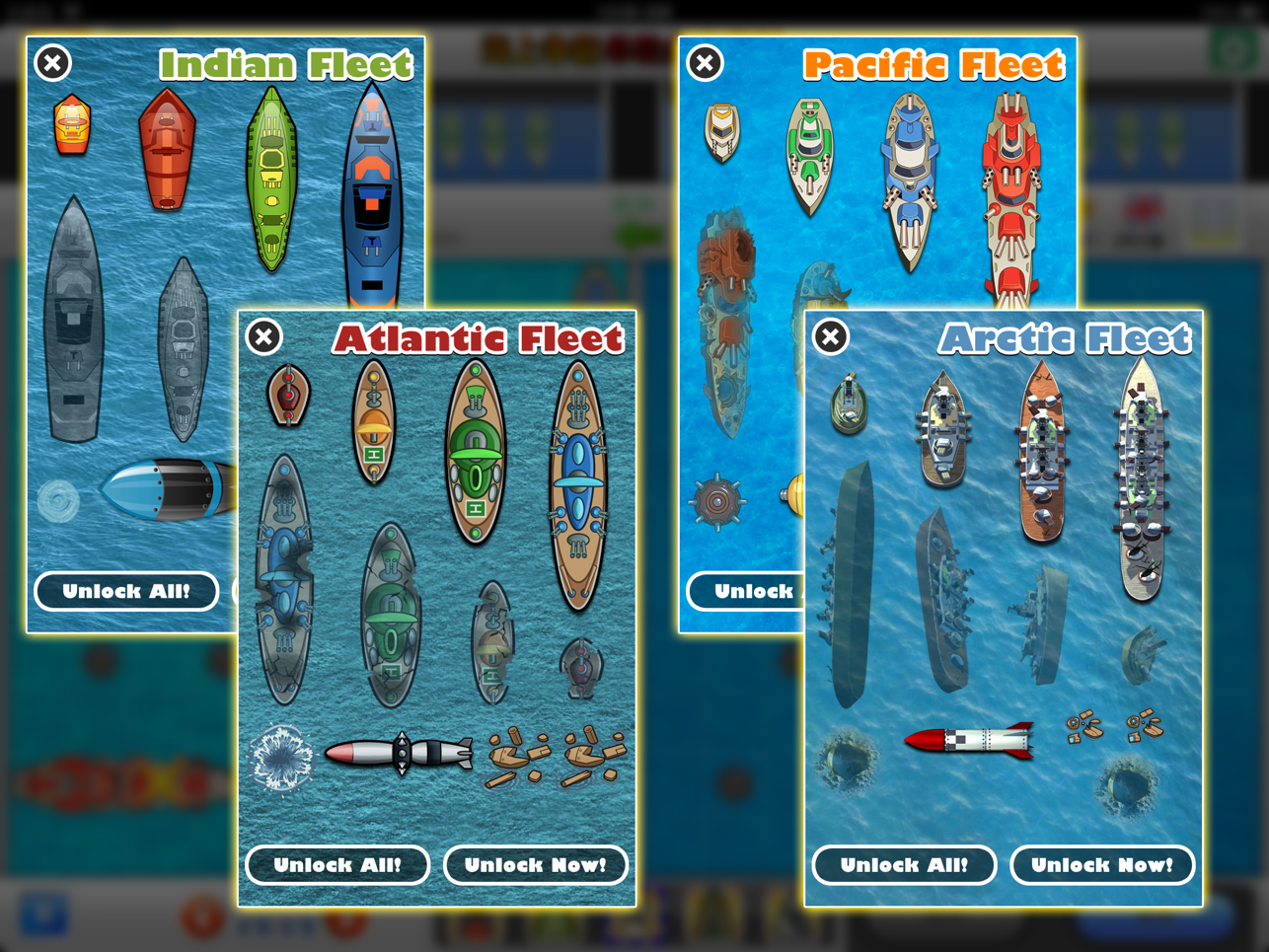 Naval Warfare Multi-shot