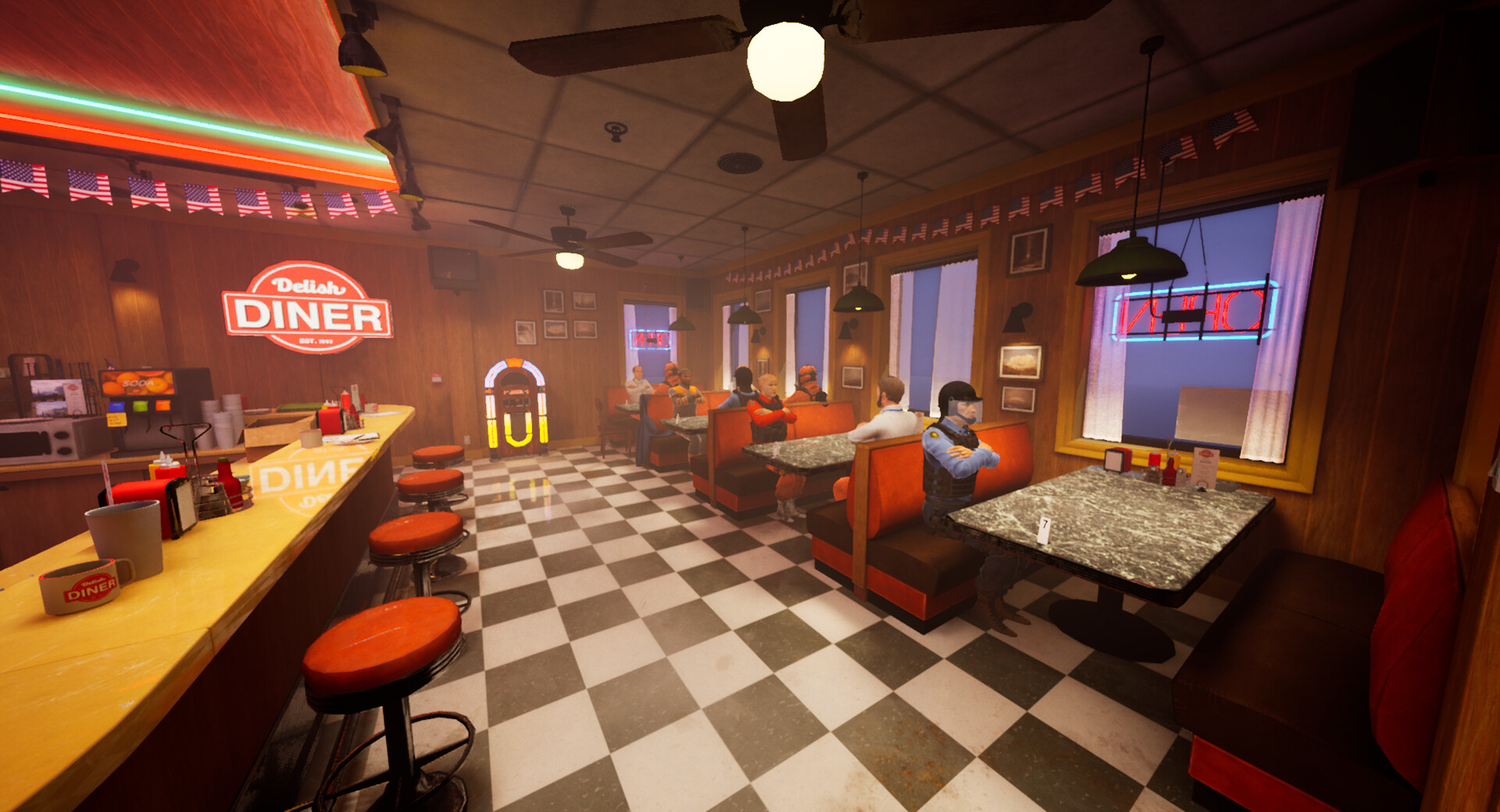 Diner Simulator