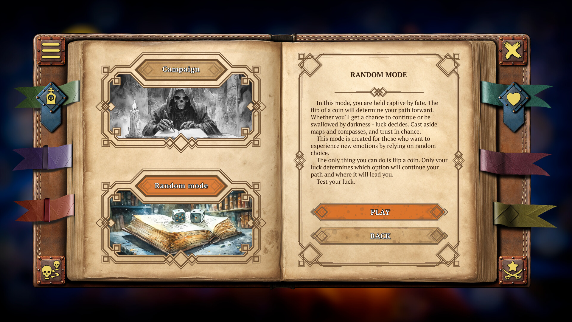 Your Story: Games with Death