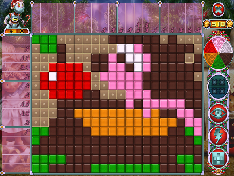 Rainbow Mosaics 10: Christmas Helper