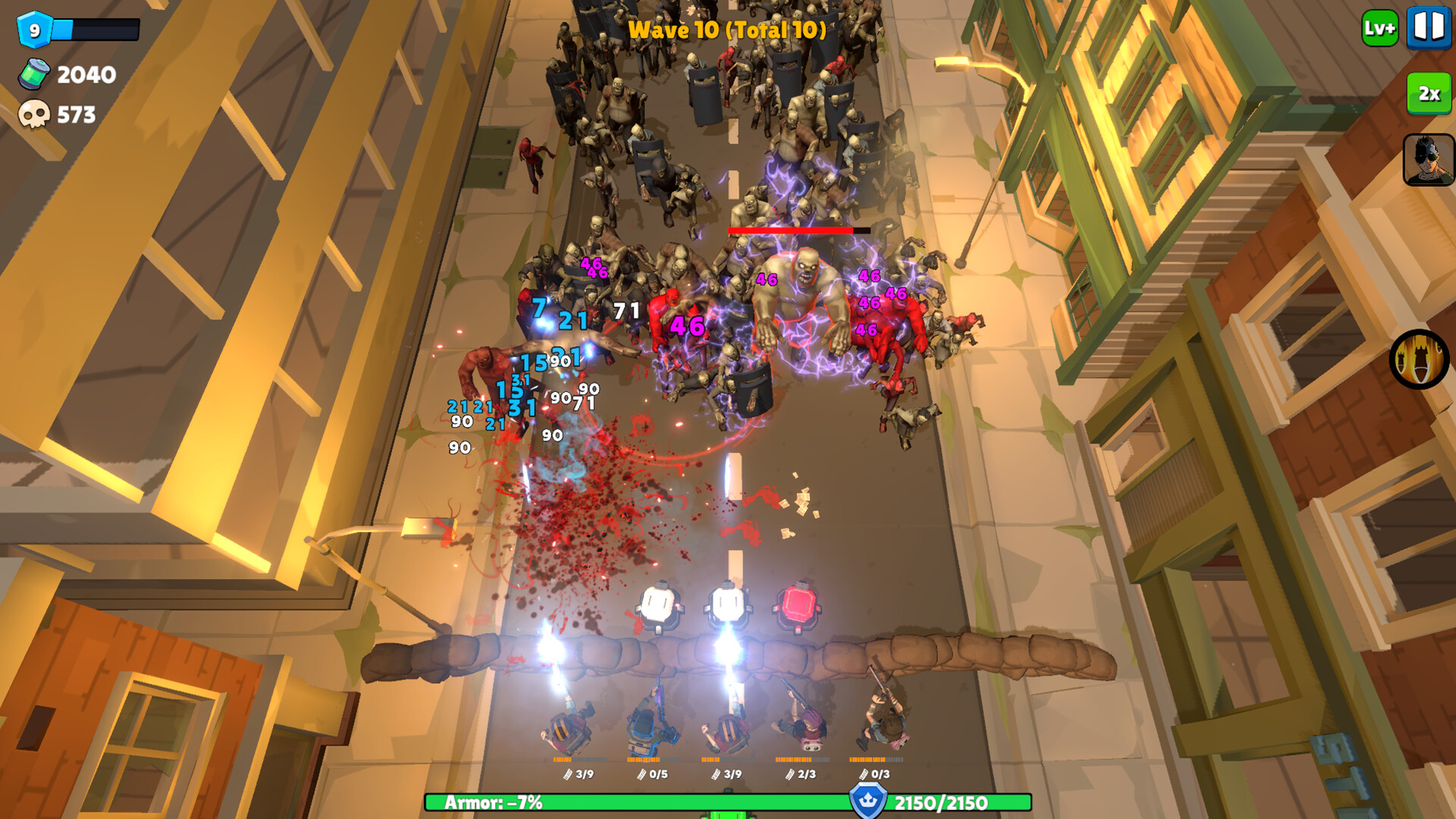 Idle Zombie Wave: Survivors