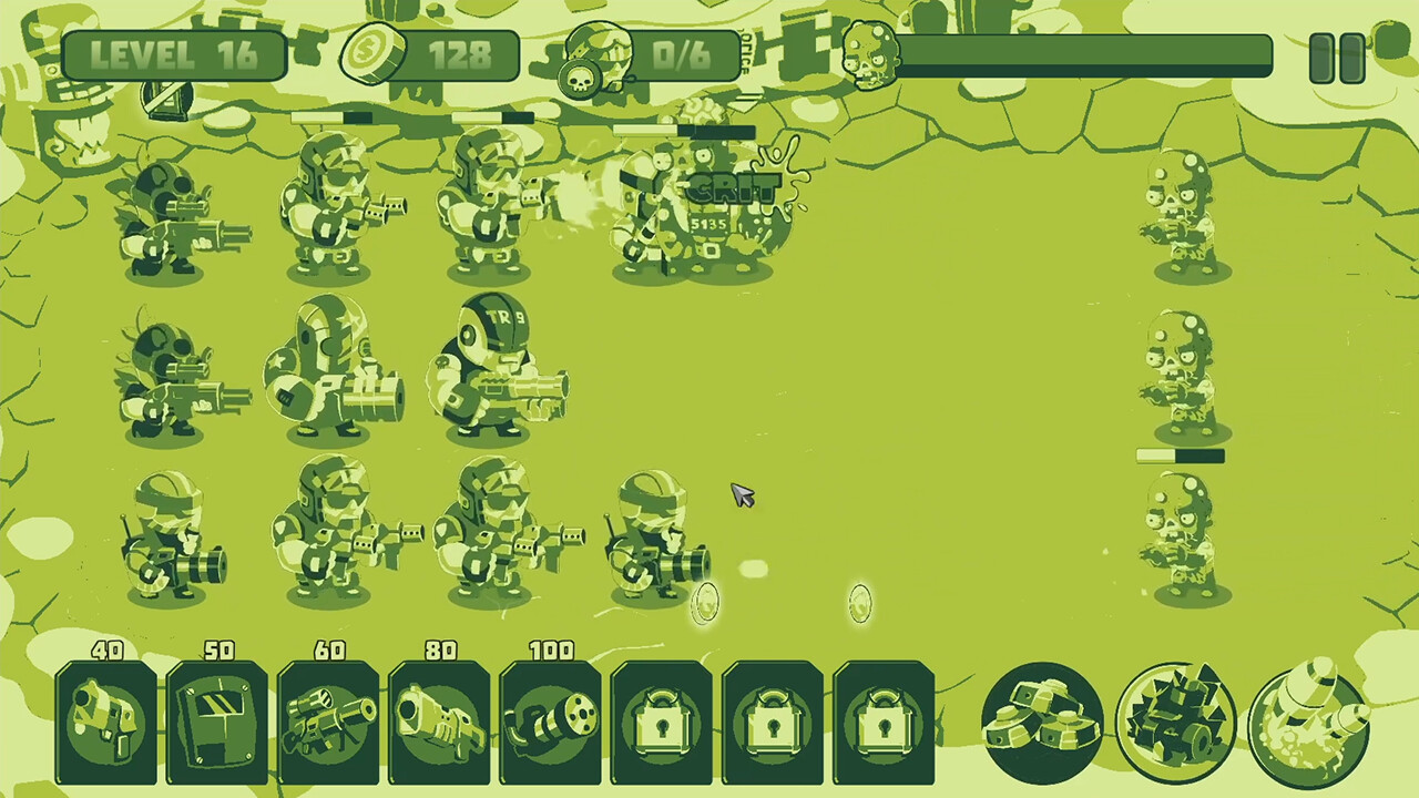 Soldiers vs. Zombies: Tower Defense