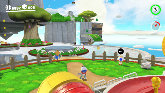 Super Mario Odyssey: Fluffy Bluff Kingdom