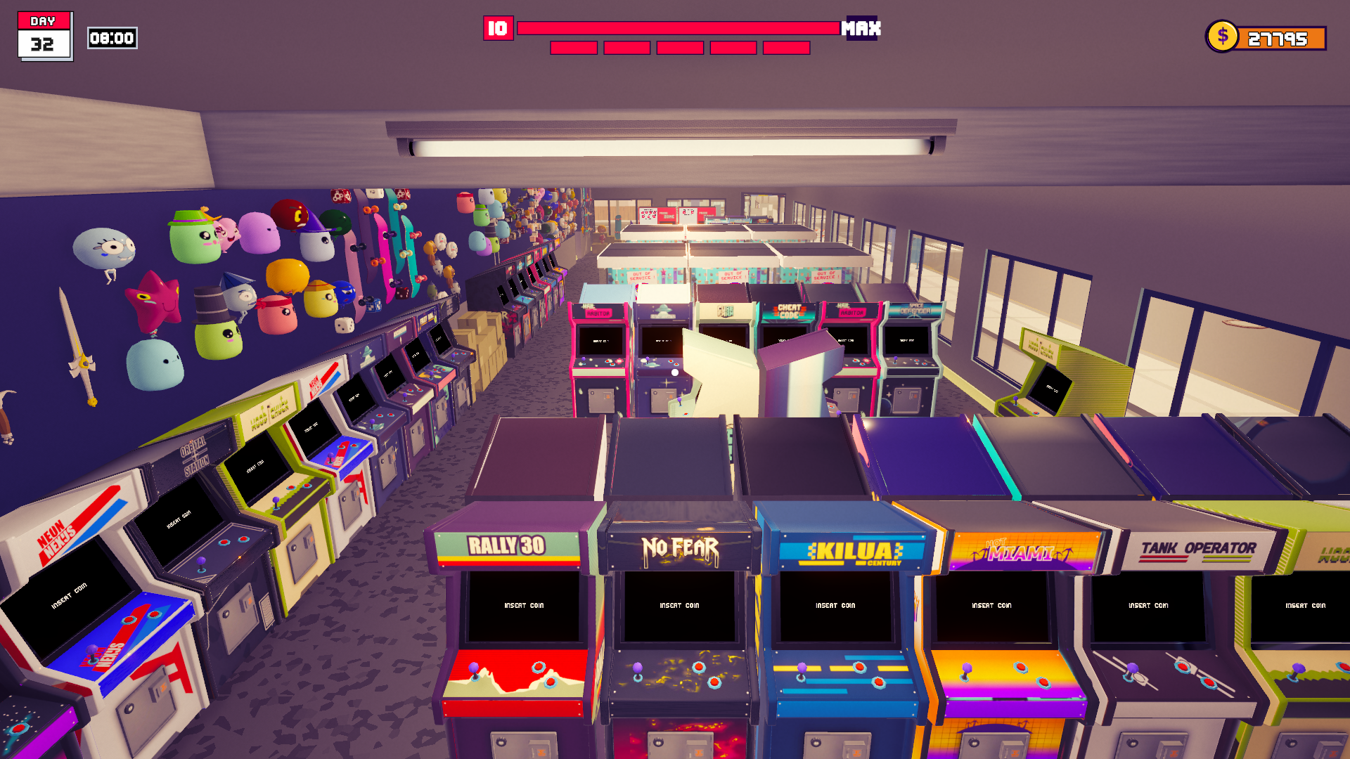 Arcade Boss Simulator