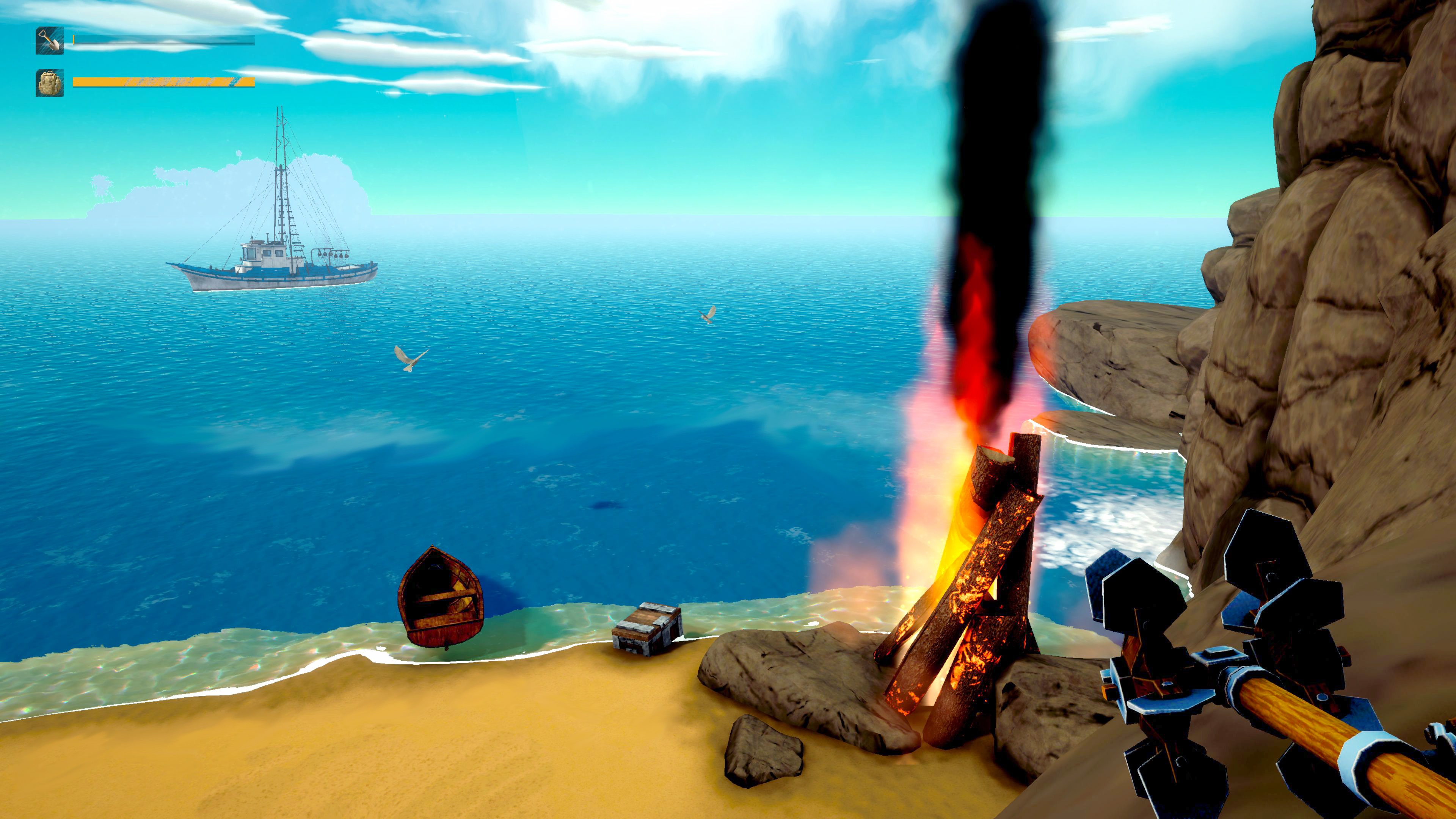 Hole Digging Beach Simulator