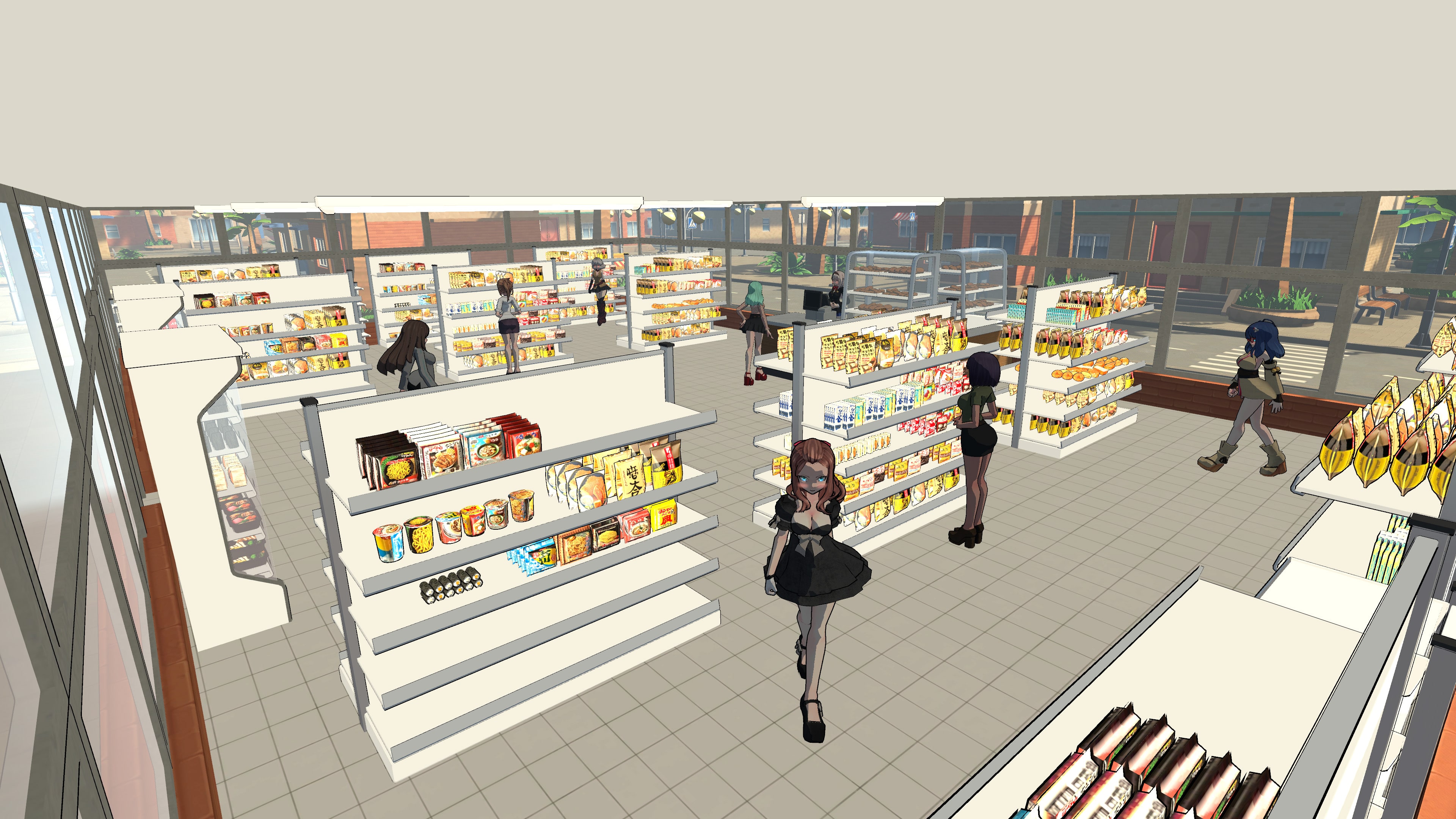 Supermarket Anime Collector’s Simulator
