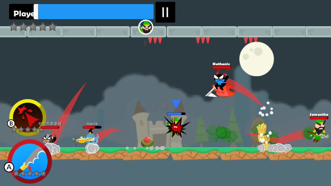 Jumping Ninja Battle