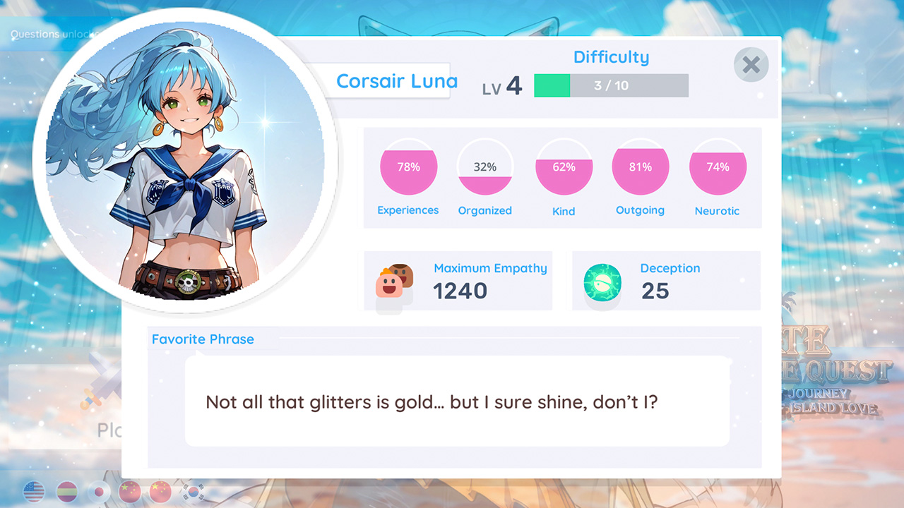 Pirate Anime Quest: One Girls’ Journey, A Piece of Island Love