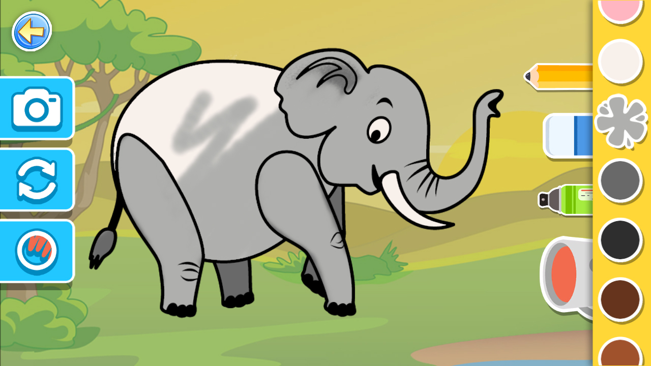 Puzzles &amp; Colors: Games for Kids – Savanna Animals