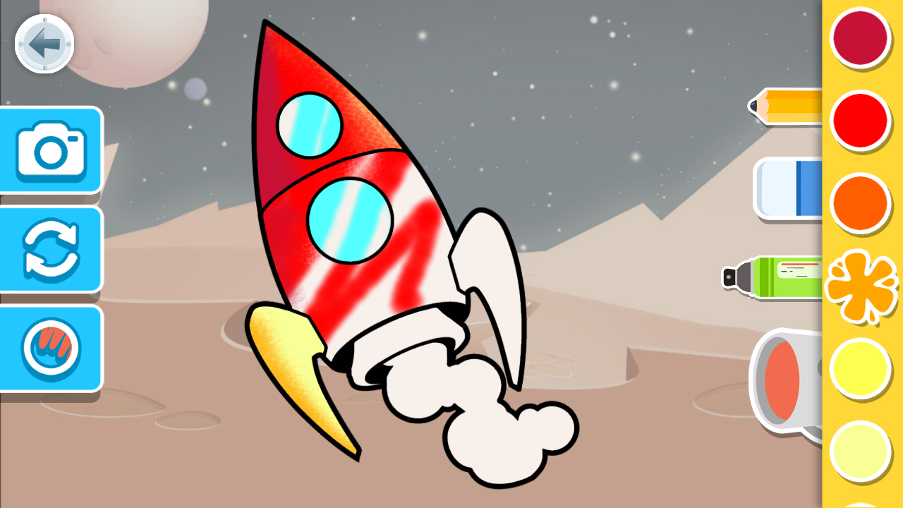 Puzzles &amp; Colors: Games for Kids – Space