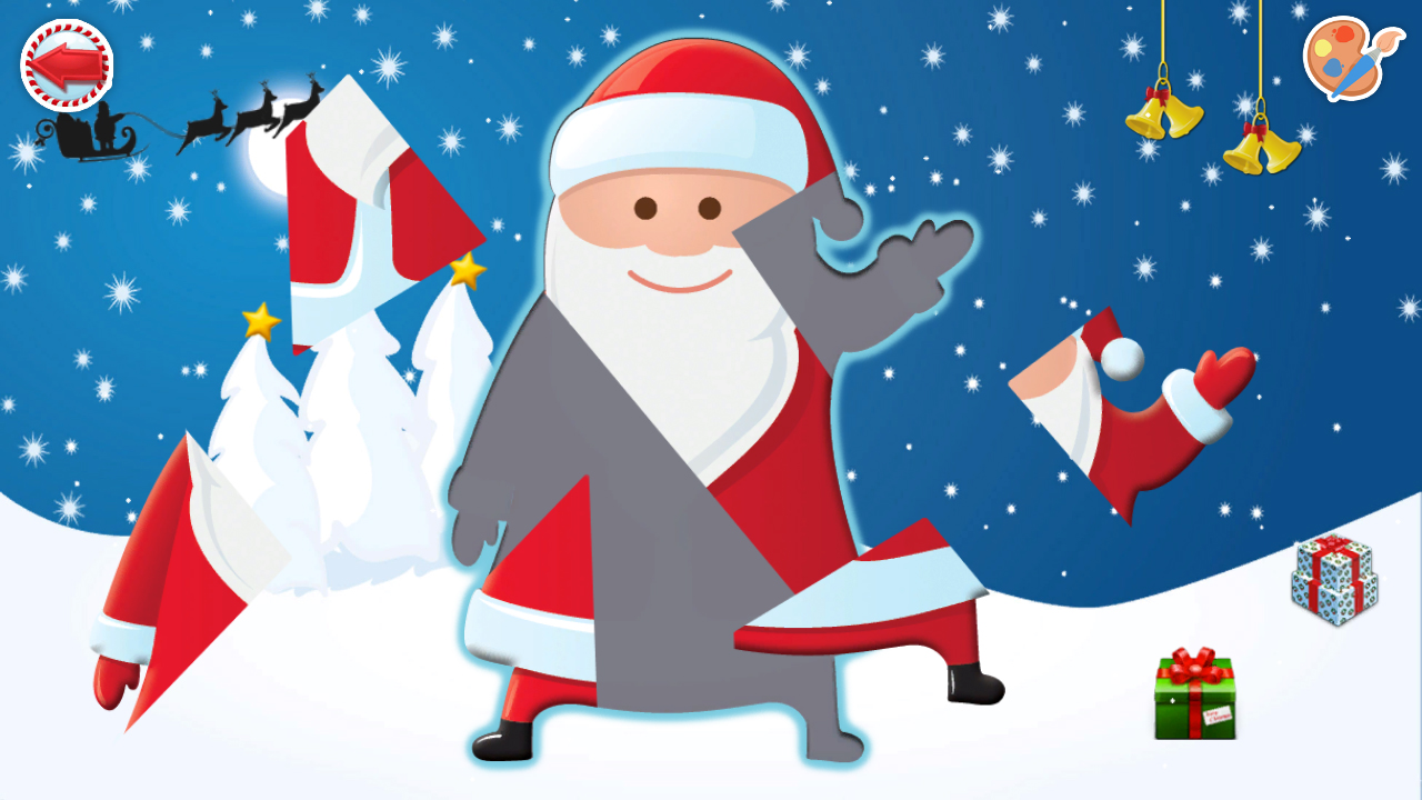 Puzzles &amp; Colors: Games for Kids – Christmas