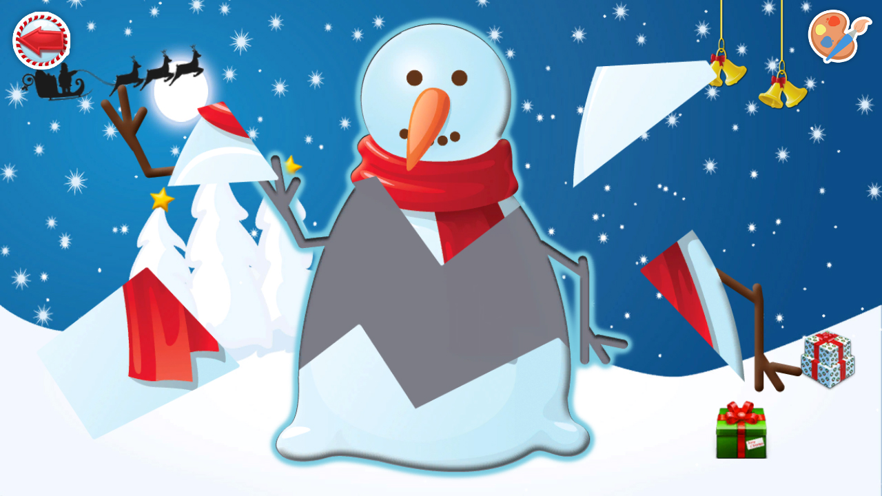 Puzzles &amp; Colors: Games for Kids – Christmas