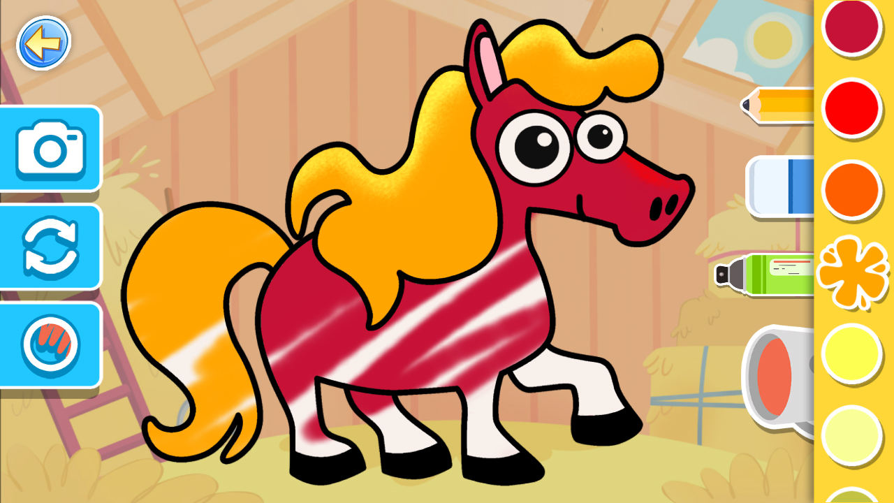 Puzzles &amp; Colors: Games for Kids – Farm Animals