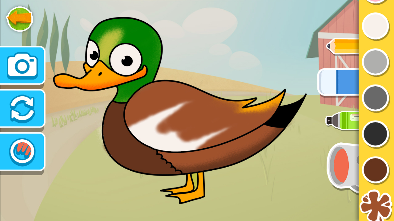 Puzzles &amp; Colors: Games for Kids – Farm Animals