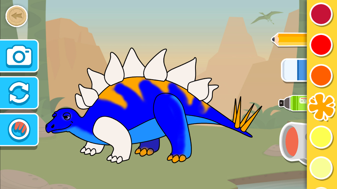 Puzzles &amp; Colors: Games for Kids – Dinosaurs