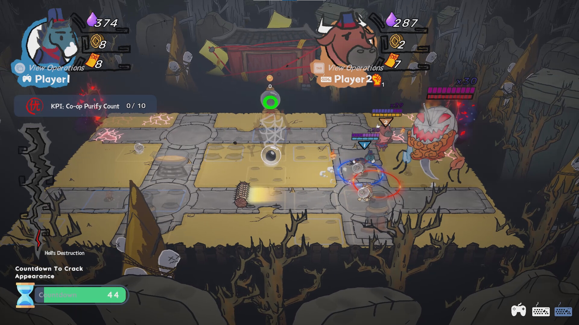 Ox &amp; Horse Work in Hell