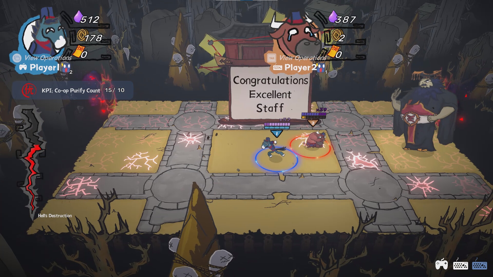 Ox &amp; Horse Work in Hell