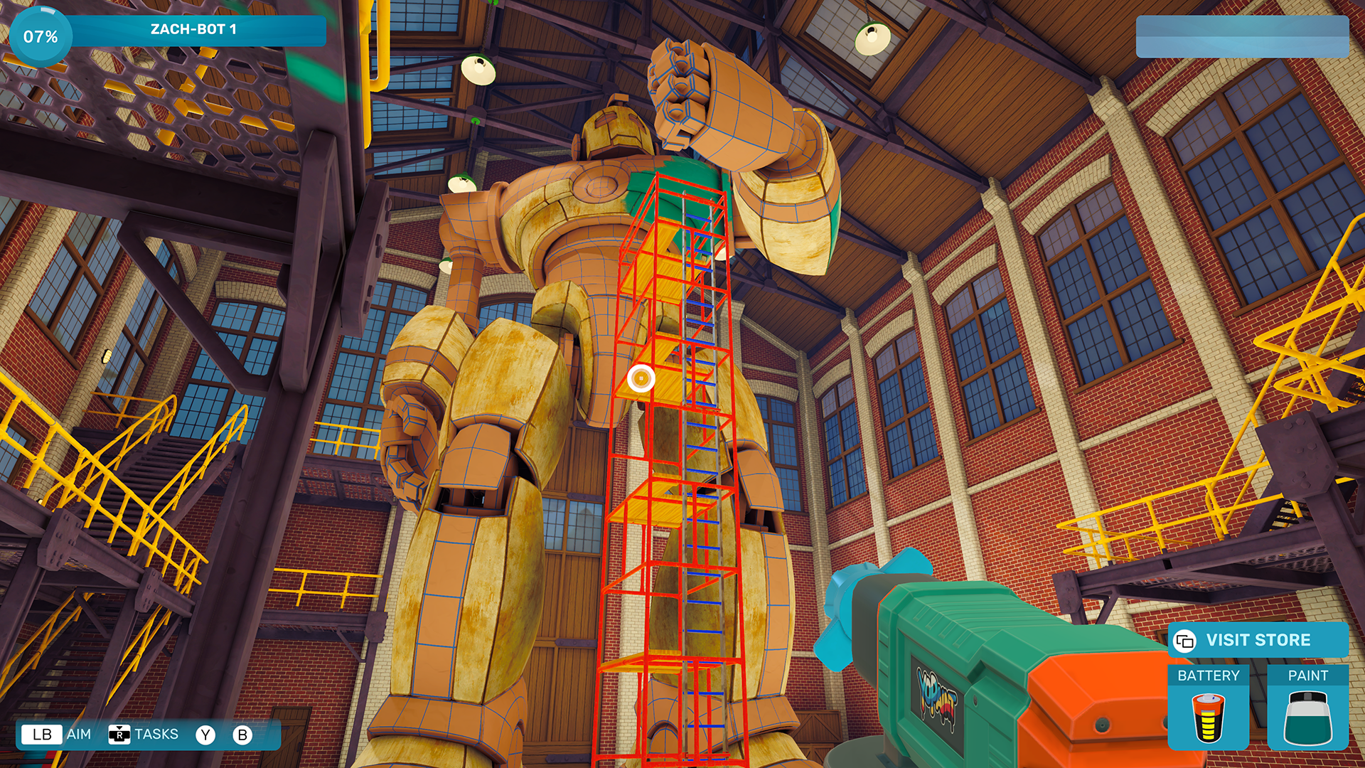 Spray Paint Simulator