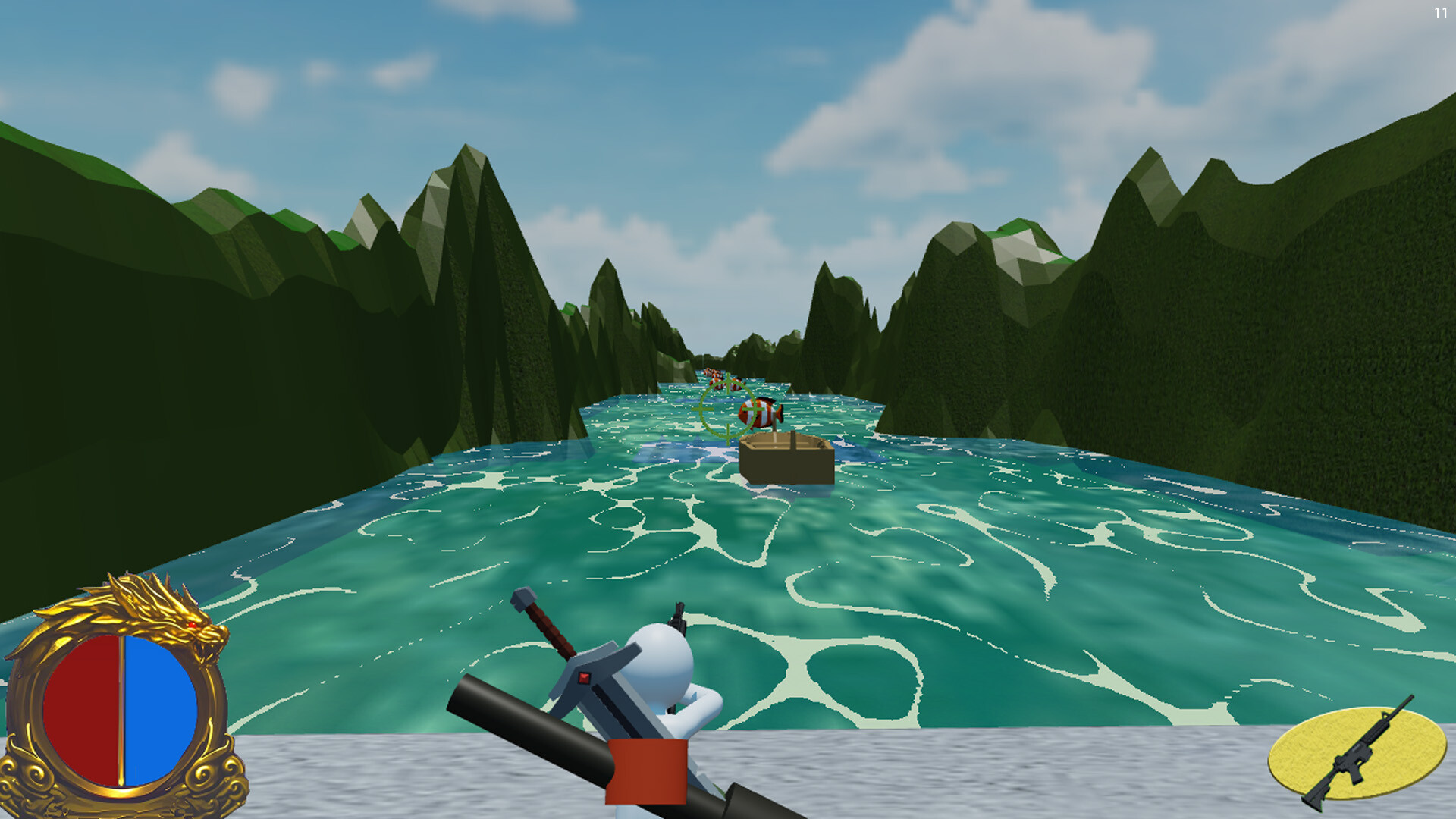 Third-person Shooter and Platform Jumping and Level-based Adventure