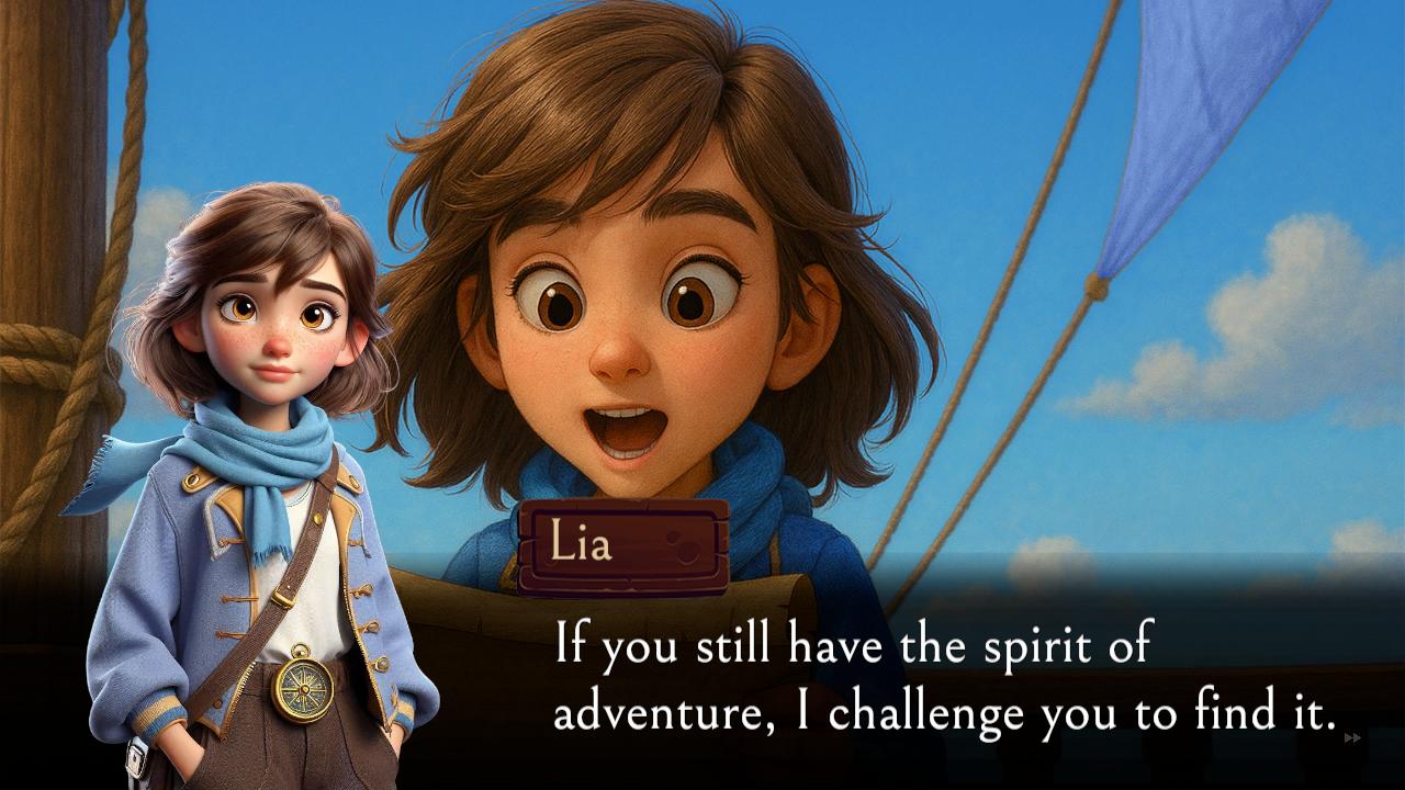 The Adventures of Lia and the Celestial Compass