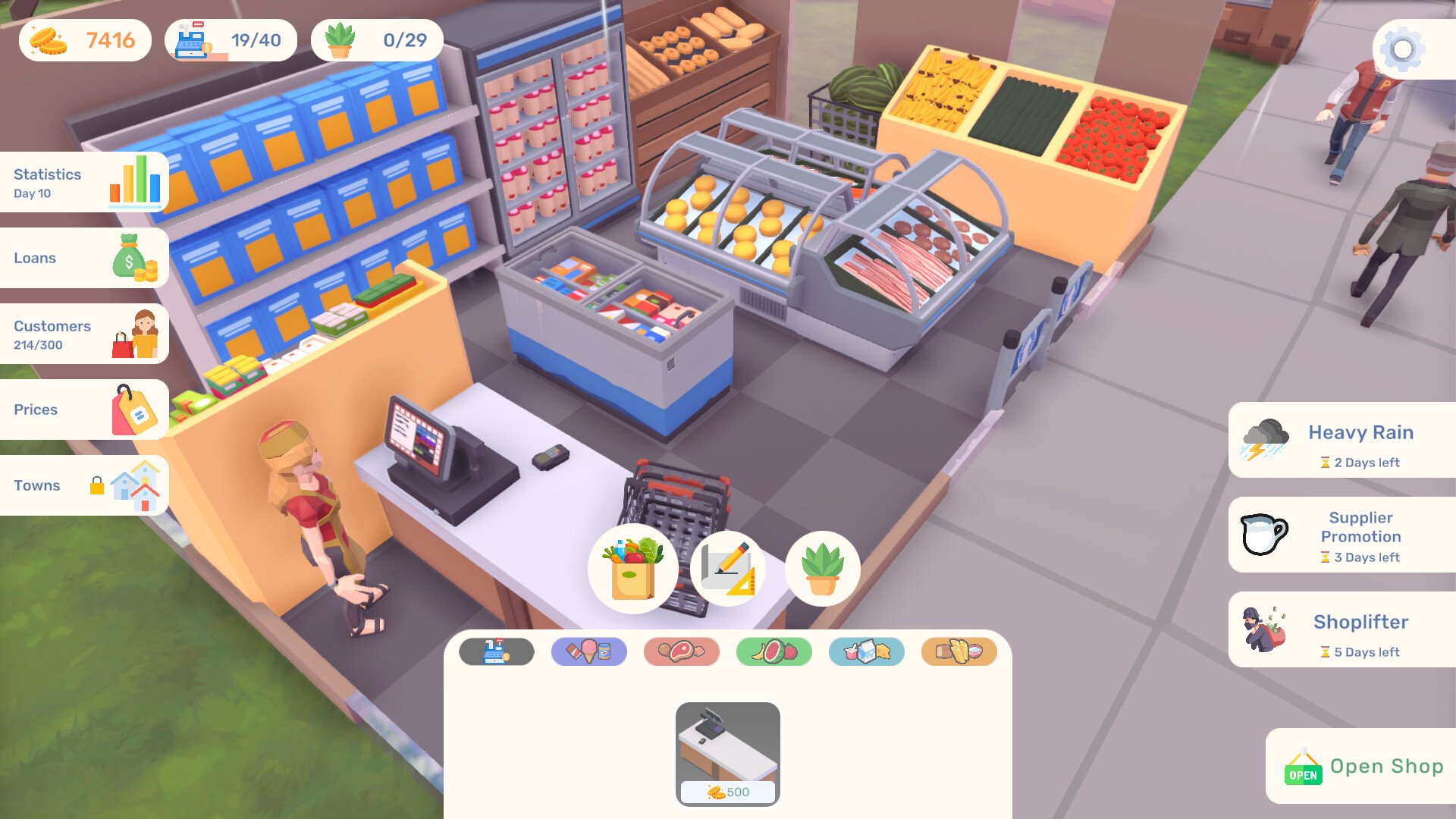 Local Supermarket Tycoon