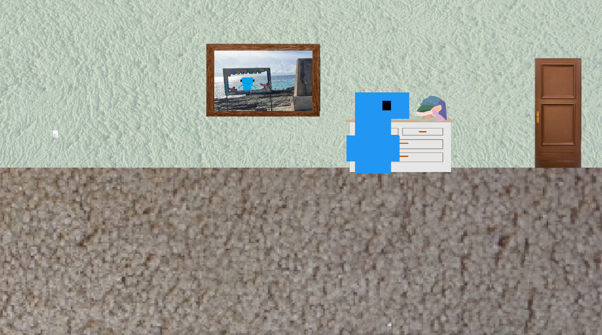 Blu-dude in the Quest of Reality in Time