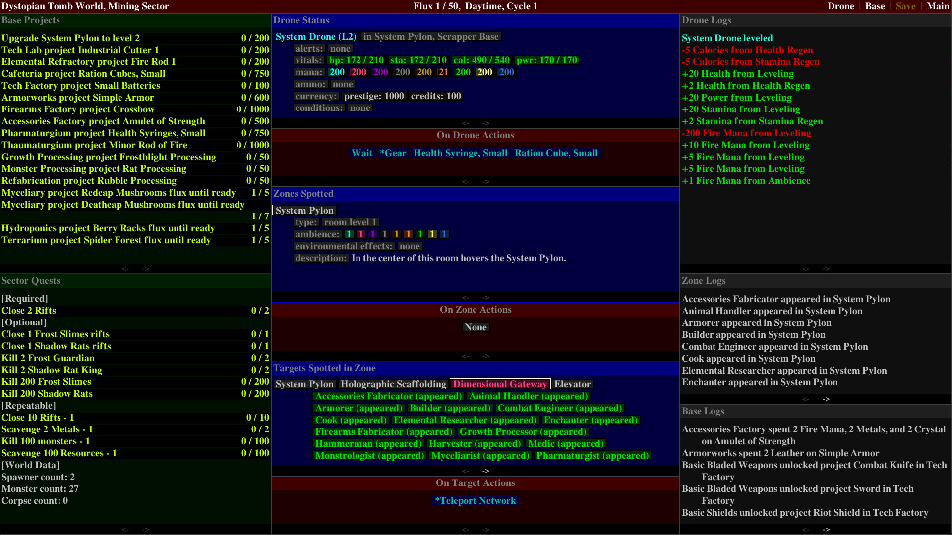 Distant Flux: System Initializing
