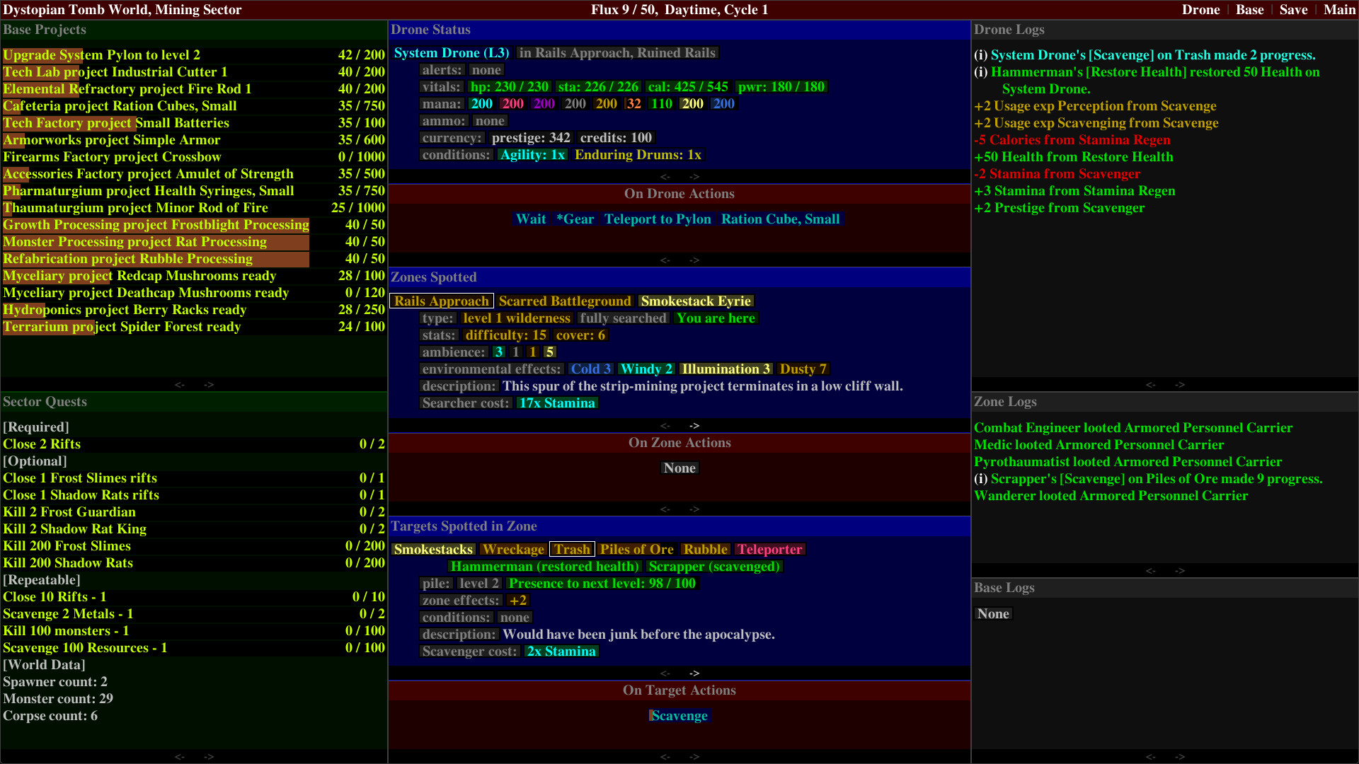 Distant Flux: System Initializing