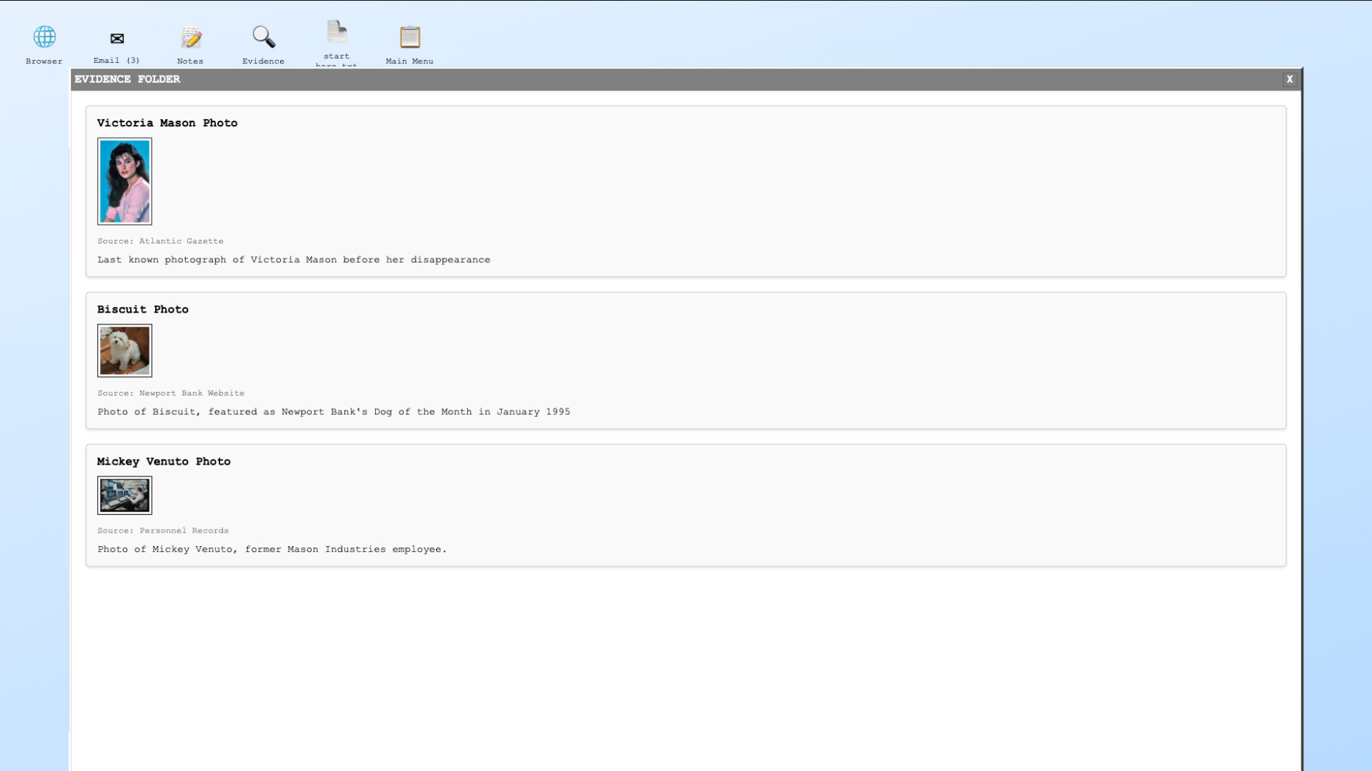 Gumshoe Detective Agency: The First Case