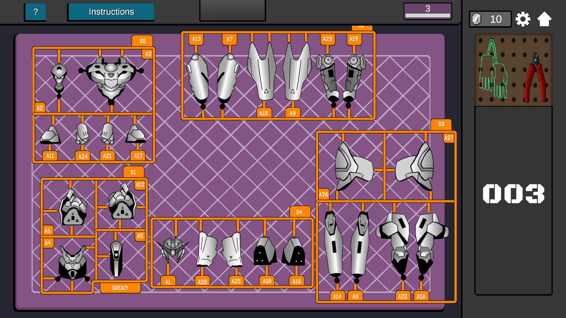 Mech Assembler: Model Kit Builder Simulator